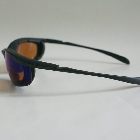 NWT Sports Wrap semi-rimless blade w/gasket foam (motorcycle/cycling) eyewear - Picture 8 of 10